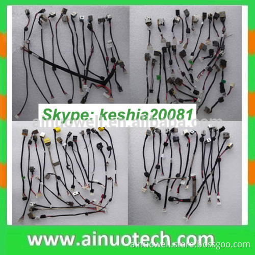 laptop dc jack with cable for HP G4-2000 G6-2000 G7-2000 power jack connector